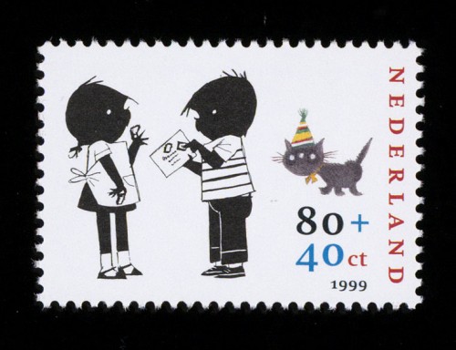 Jip en Janneke postzegel 1999