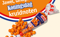 Kruidvat winnaar van de beste Koningsdag-actie: Oranje kruidnoten!